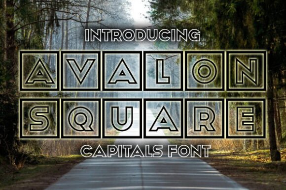 Avalon Square Font for Bold, Modern Branding