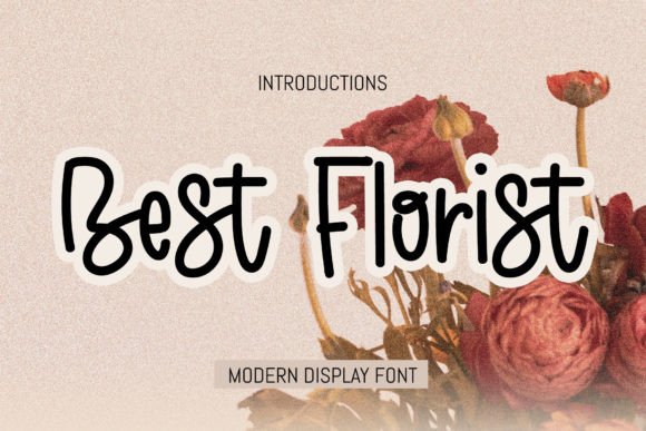 Best Florist: A Playful Script Handwritten Font for Cheerful Branding