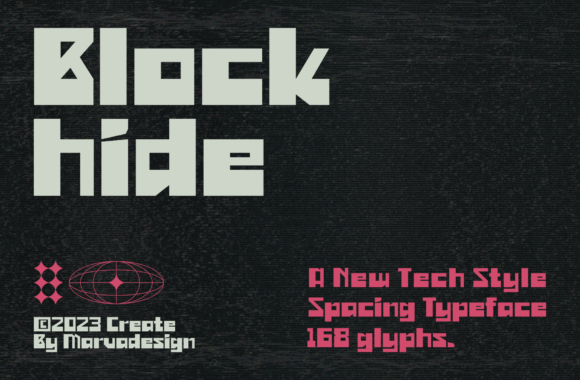 Blockhide: A Bold Modern Sans Serif Font for Real Branding