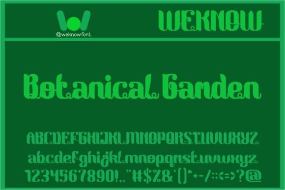 Botanical Garden Script Font for Editorial Design