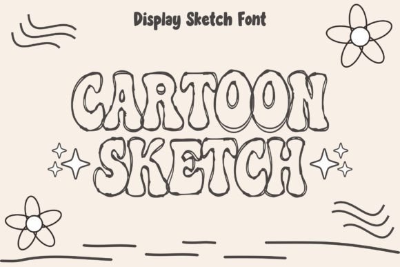 Cartoon Sketch Font for Warm, Trustworthy Branding