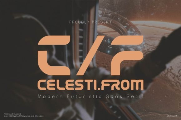 Celesti From: A Futuristic Sans Serif for Modern Design