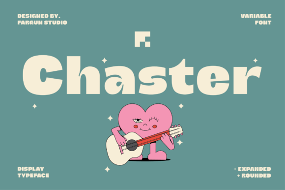 Chaster: A Bold, Rounded Sans Serif for Standout Design