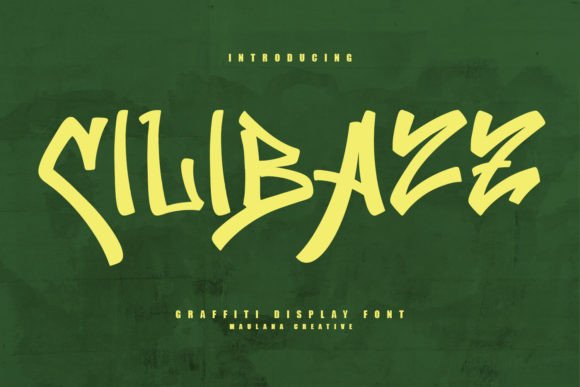 Cilibazz: A Bold Graffiti-Style Display Font for Small Business Branding