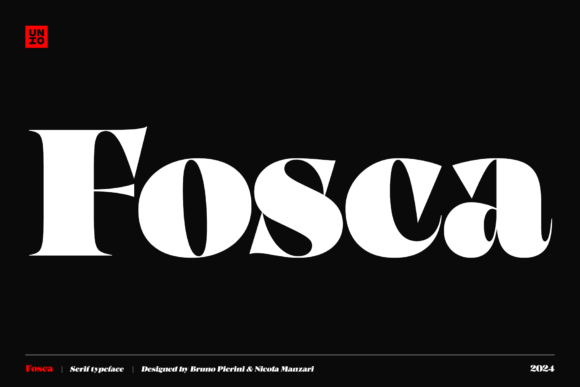 Fosca: A Bold Baroque Serif Font for Elegant Digital Branding