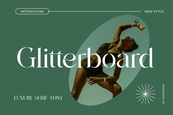 Glitterboard Luxury Serif Font