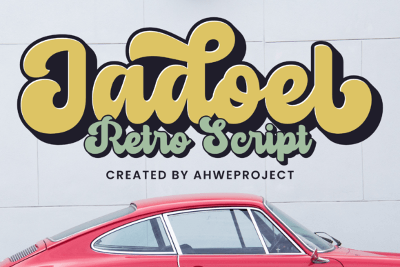 Jadoel: A Retro-Inspired Script Handwritten Font for Vintage Branding