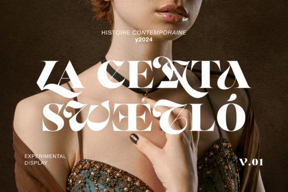 La Centa Sweetlo: A Modern Serif Display Typeface for Editorial Impact