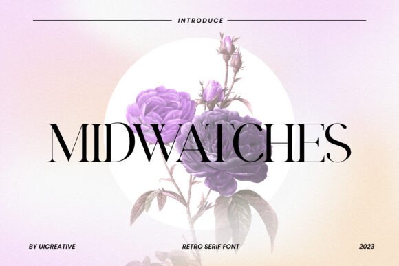 Midwatches: A Classy Font for Business Branding