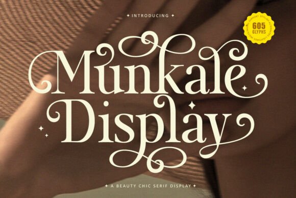 Munkale Display: A Serif Font That Makes Campaign Headlines Unforgettable