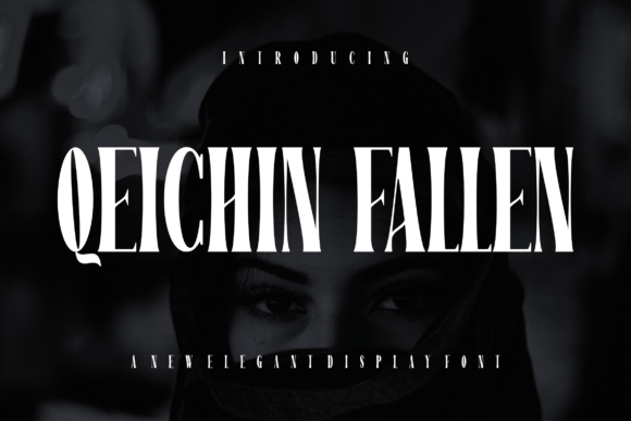 Qeichin Fallen Serif Font for Elegant Editorial Design
