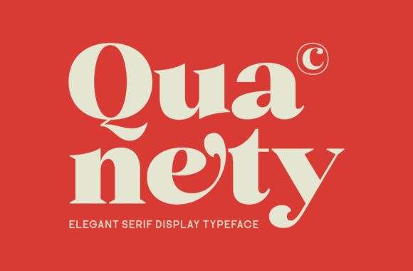 Quanety: An Elegant Serif Font for Polished Branding