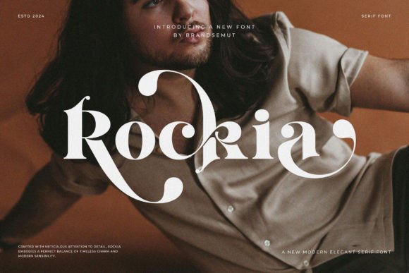 Rockia: An Elegant Serif Font for Branding That Stands Out