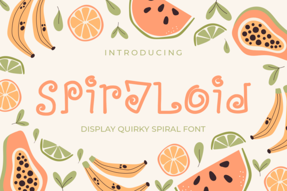 Spiraloid: A Playful Script Handwritten Font for Standout Campaigns