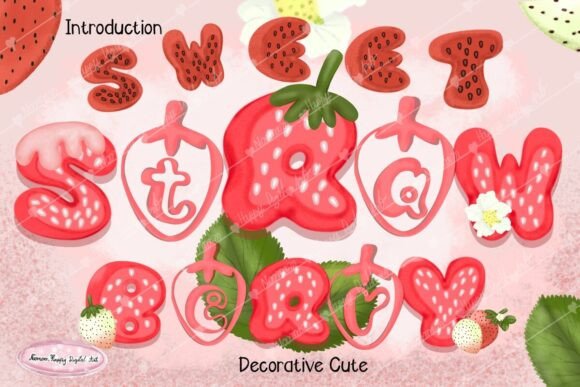 Strawberry Sweet Font for Warm, Trustworthy Branding