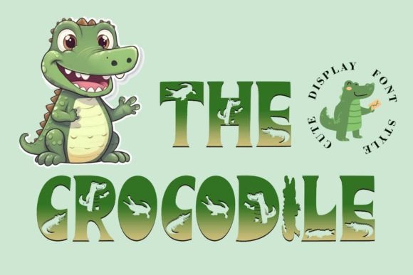 The Crocodile Display Font for Editorial Charm