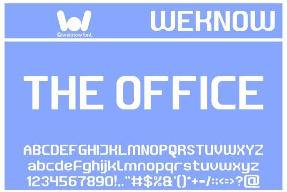The Office Sans Serif Font for Handmade Creators